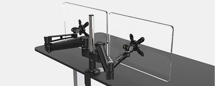 Ergo Double Monitor Arm