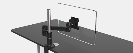 TransitionDesk™ Single Monitor Arm